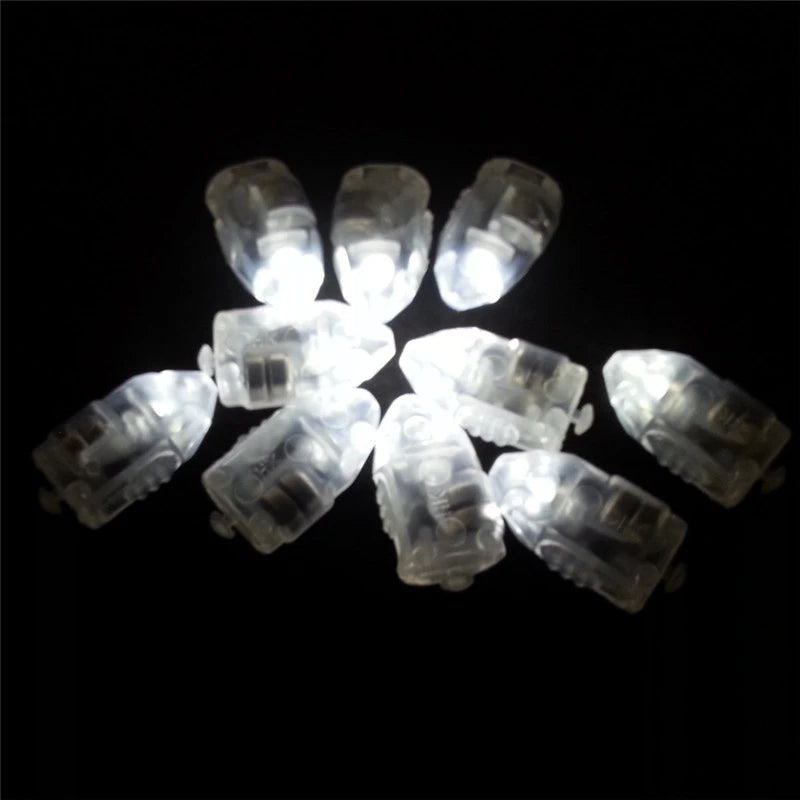 10pcs LED Light Bulbs LED Lamps Latex Balloon Lights for Christmas Halloween Decor Wedding Birthday Party Decorations supplies