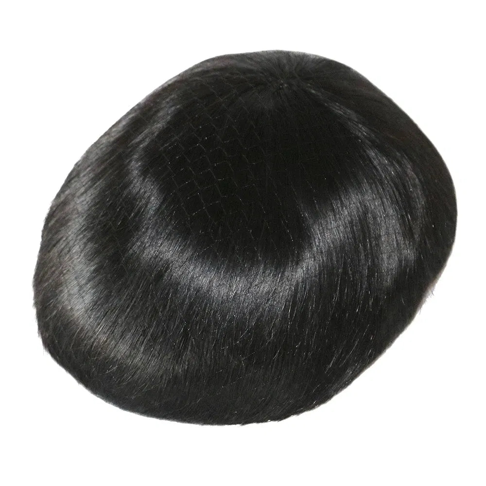 Toupee Color: 610#, Toupee Density: 110%, Length: 6 inches, Toupee Size: 8x10, Toupee Design: free - 20MM Curly Brown Black Super Durable Mono Lace&Pu Mens Toupee Wig Human Hair 15mm Capillary Prosthesi Weave Replacement For Male