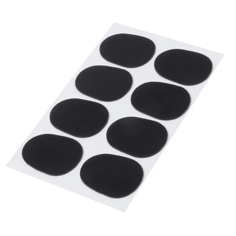 Color: Light Grey - Big sale8pcs Treble/Alto/Tenor Sax Clarinet Mouthpiece Patches Pads Cushions 0.5mm 0.8mm