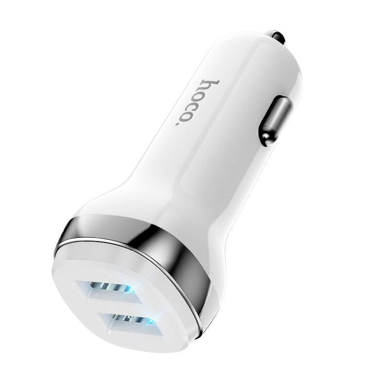 hoco-mini-4-8a-usb-car-charger-for-iphone-xiaomi-tablet-gps-fast-charger-car-charger-dual-usb-car-phone-charger-adapter-in-car