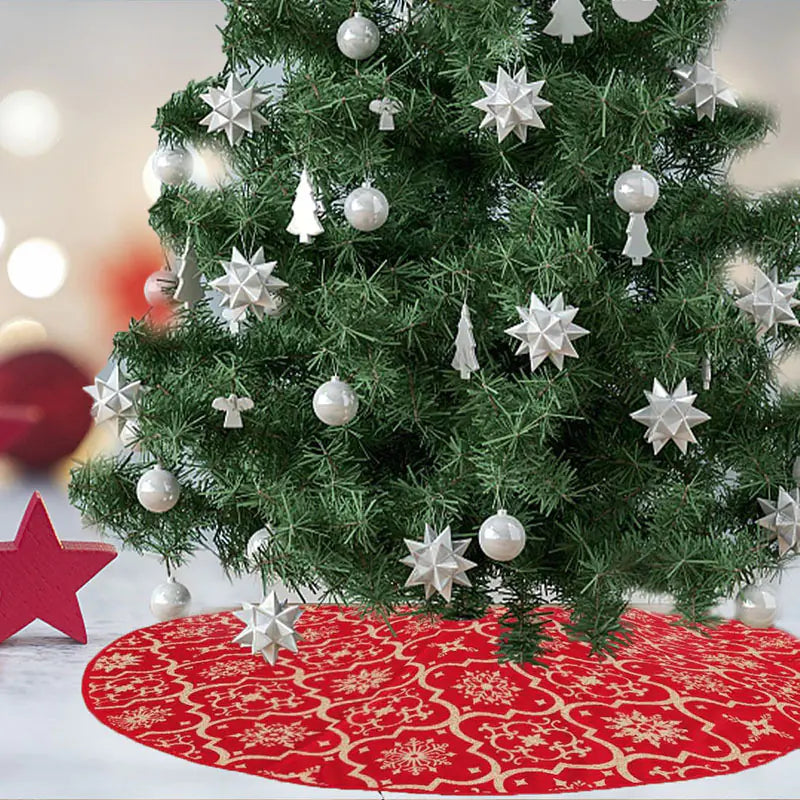 New Christmas Tree Skirt for Outdoor Decoration