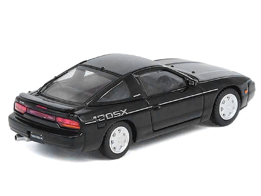 Nissan 180SX RHD (Right Hand Drive) Black 1/64 Diecast Model Car by Inno Models-0