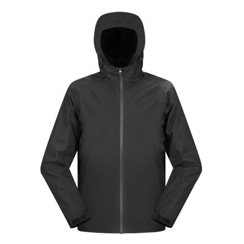 Heated Jacket for Men with 7.4V Battery, Soft Shell Electric Heating Coat, Windproof Waterproof Lightweight Outerwear with 5 Heating Zones & 3 Heat Settings, Machine Washable, S Size