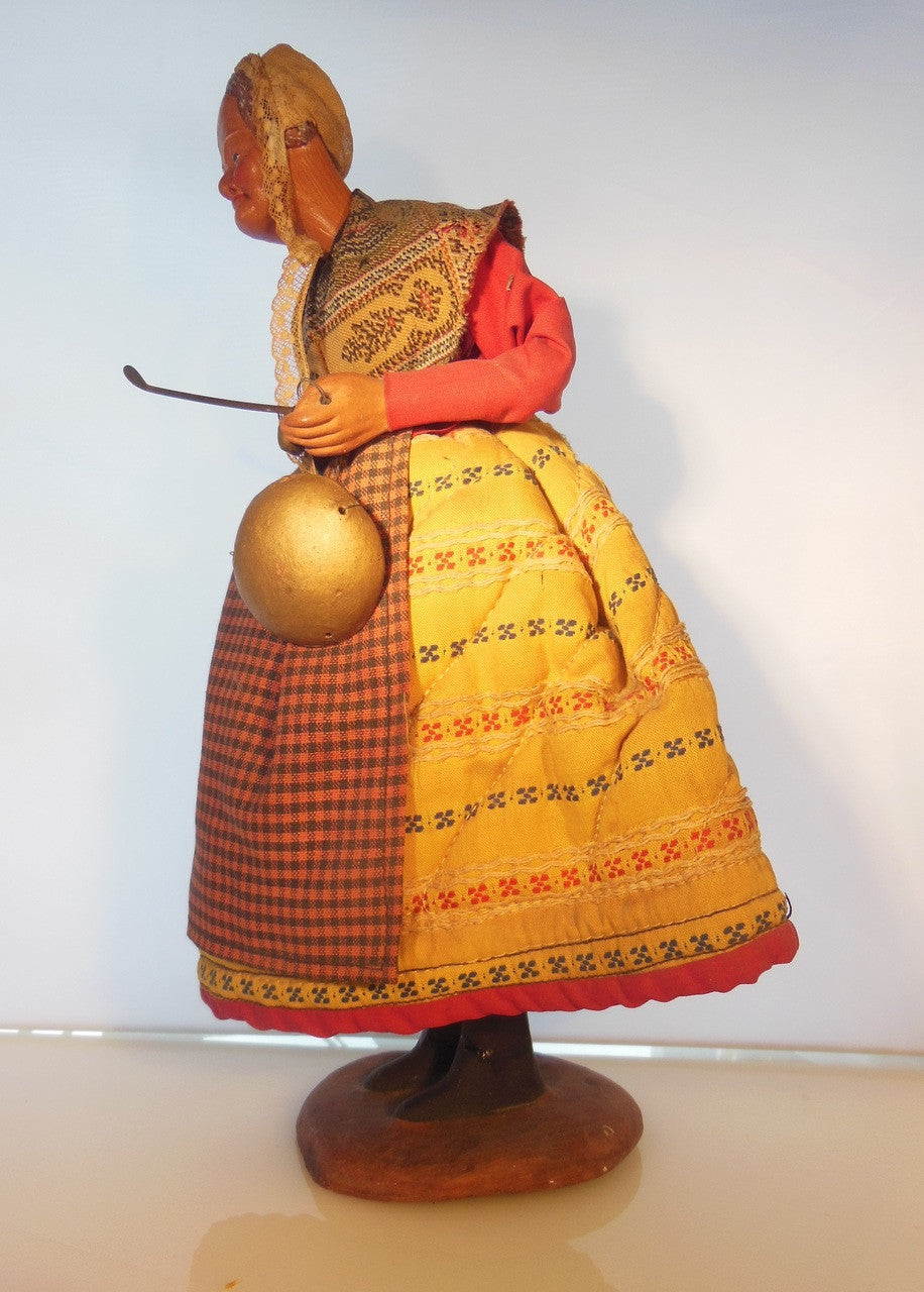 Pre 1930 Elderly Woman Doll by Jouglas Depose-2