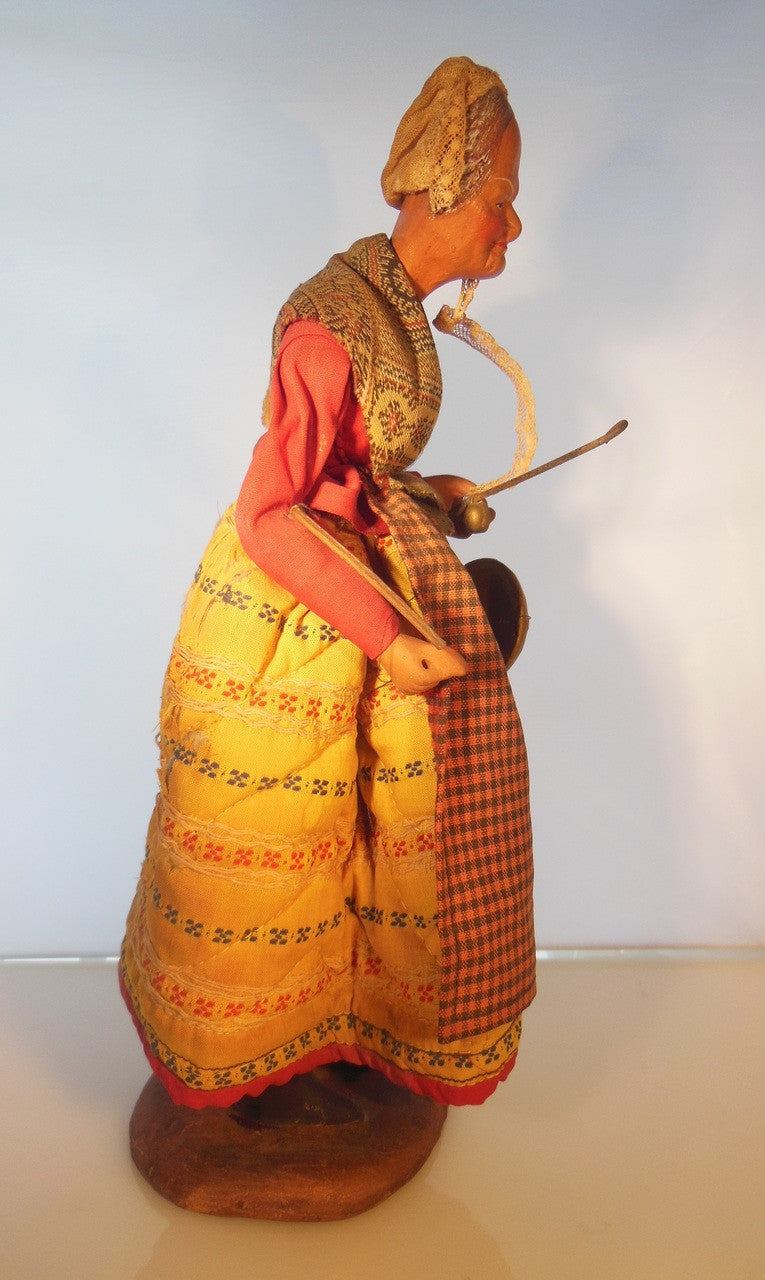Pre 1930 Elderly Woman Doll by Jouglas Depose-3