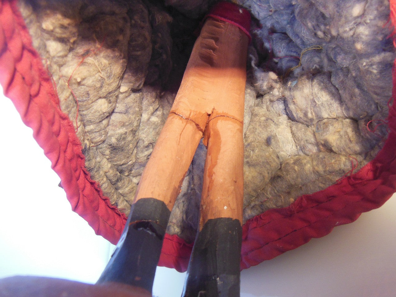 Pre 1930 Elderly Woman Doll by Jouglas Depose-10