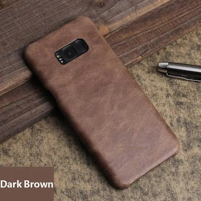 Vintage Matte Leather Case