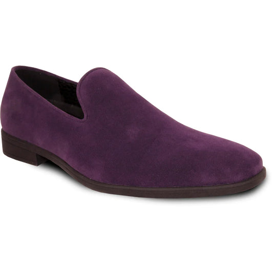 "Chelsea" Purple Suede Tuxedo Shoes-0