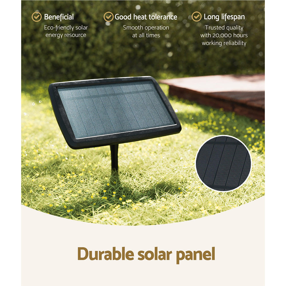 Jingle Jollys 17m Solar Festoon Lights LED String Light Outdoor Christmas-3