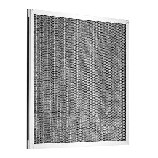 Electrostatic Air Filter, 20x20x1 inch Washable & Reusable Aluminum AC/HVAC Furnace Filter, MERV 8 Long Lifetime, Home or Office (Actual Size: 19.75 x 19.75 x 0.82 in) - American Smart