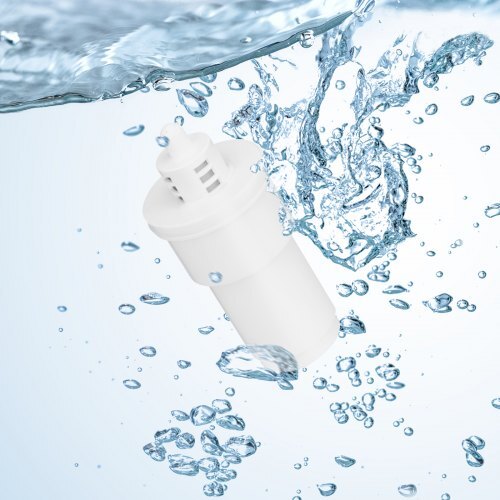 Pitcher Water Filter Replacements, 3-pack 5-stage Water Filter for Pitchers and Dispensers, No BPA, Last 3 Months or 40 Gallons, Reduce Limescale, Lead, Chlorine, for Water Filter Pitcher 6216 - American Smart