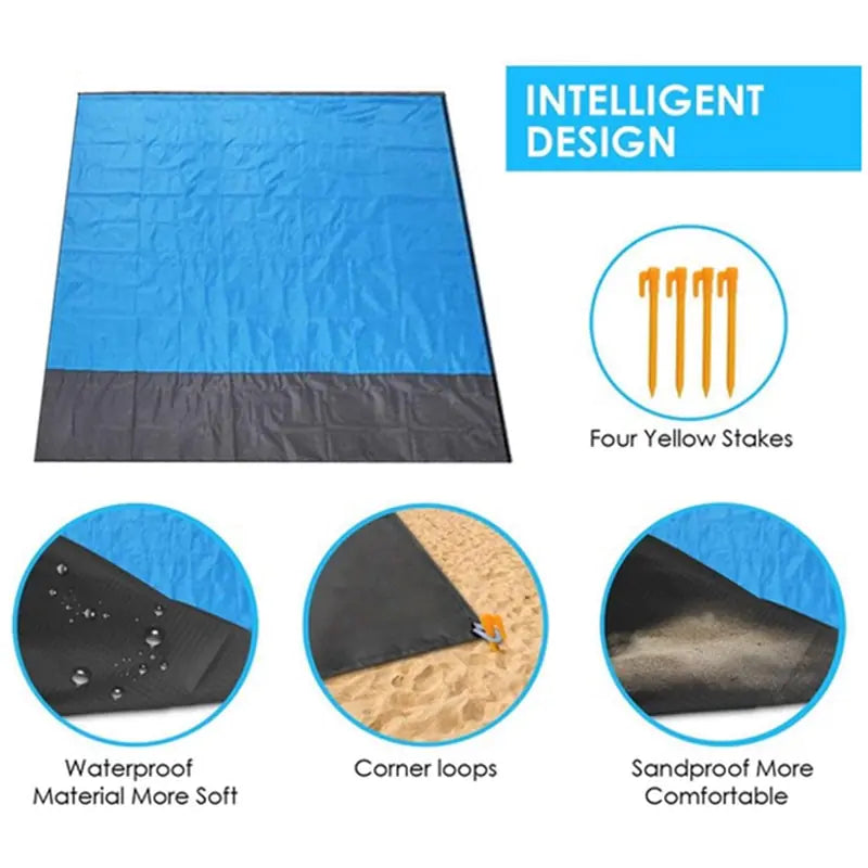 waterproof-pocket-beach-blanket-mat