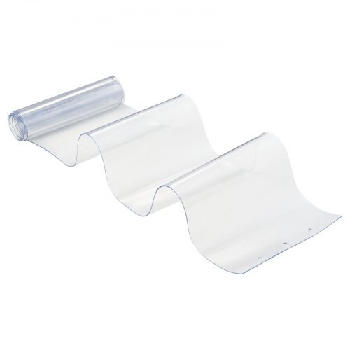 Clear PVC Strip Curtain, 84 in Height x 48 in Width x 0.08 in Thickness, 8 PCS Walk in Freezer Cooler Curtain Strips, Thermal Insulating Plastic Door Strips for Warehouse, Freezer, Garage Doors - American Smart