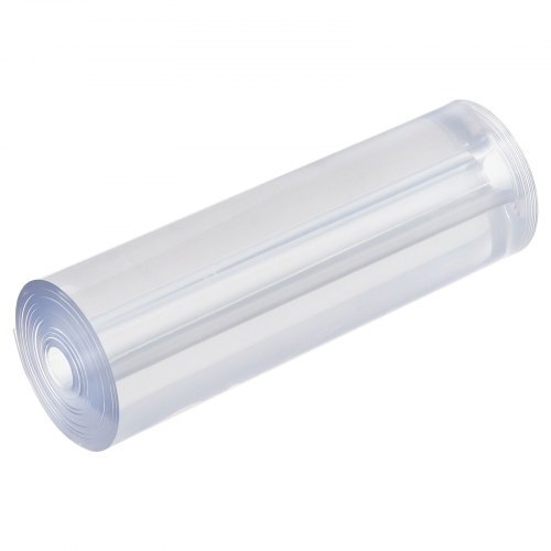 Clear PVC Strip Curtain, 84 in Height x 48 in Width x 0.08 in Thickness, 8 PCS Walk in Freezer Cooler Curtain Strips, Thermal Insulating Plastic Door Strips for Warehouse, Freezer, Garage Doors - American Smart