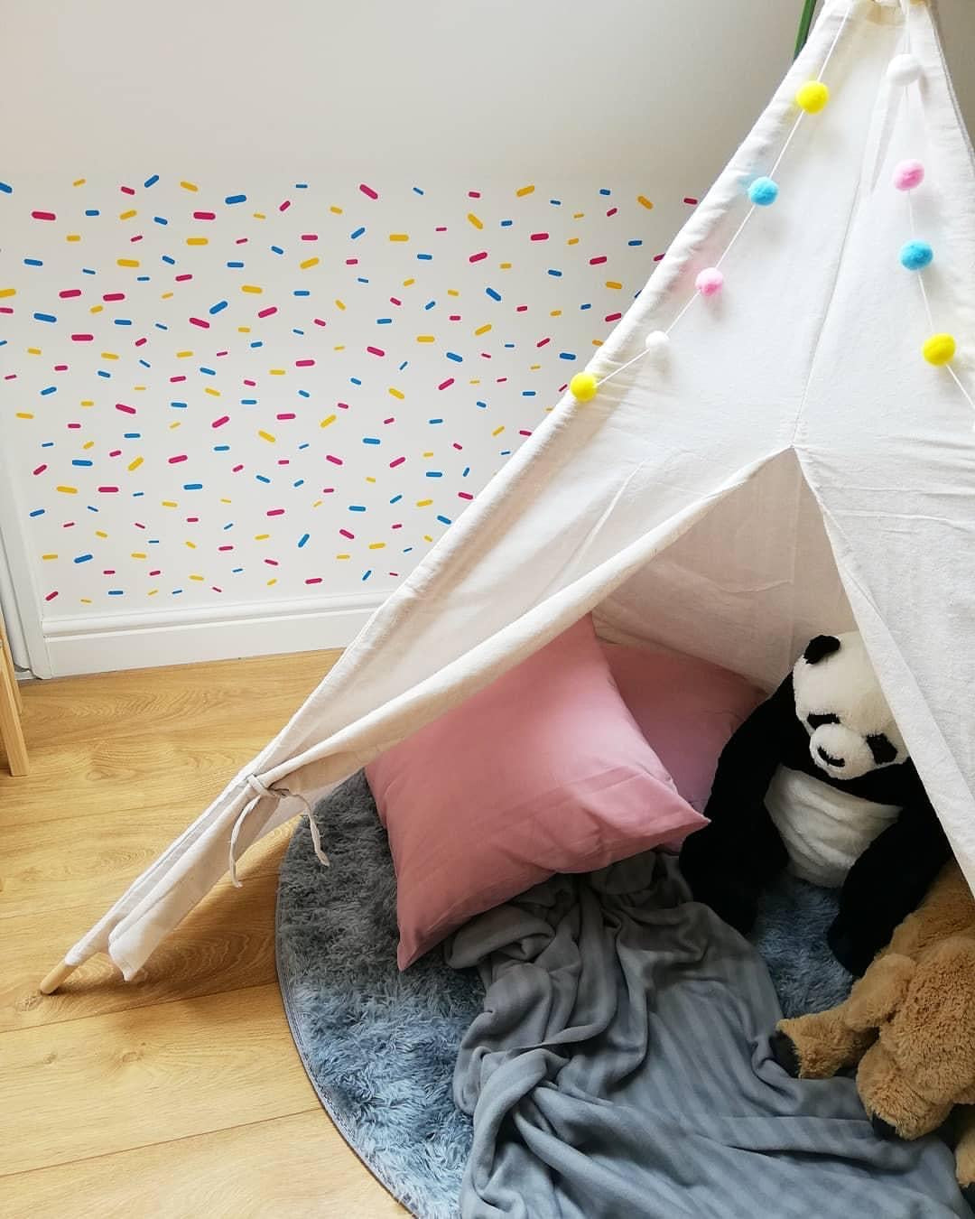 Assorted Shapes Personalised Wall Stickers Bedroom Kids Nursery Dressing Room Home Decor Murals-16