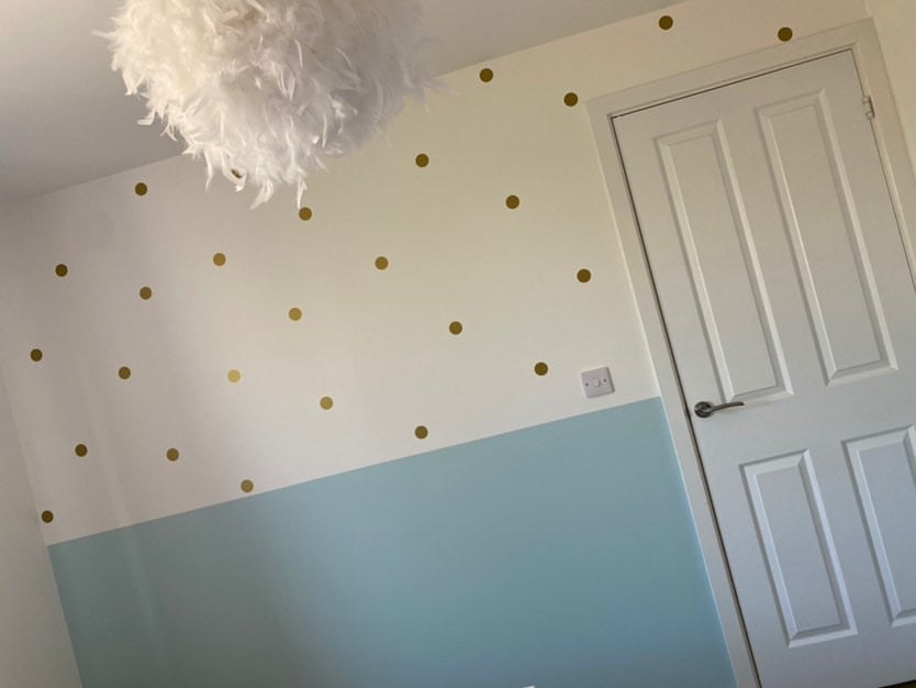 Assorted Shapes Personalised Wall Stickers Bedroom Kids Nursery Dressing Room Home Decor Murals-8