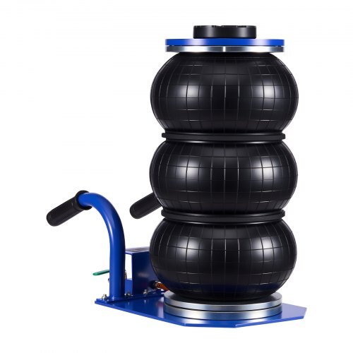 Air Jack, 3 Ton/6613 lbs Triple Bag Air Jack, Airbag with Six Steel Pipes, Lift Up to 17.7 inch/450 mm, 1-6 s Fast Lifting Pneumatic with Short Handles for Car, SUV, Pickup Truck Repair, Garage - American Smart