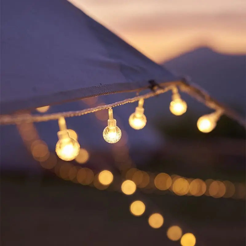LED Camping Tent Ball Lights for Outdoor Decoration