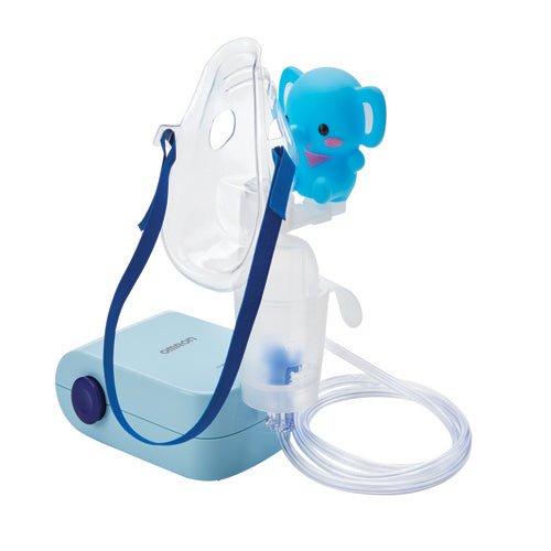 American Smart Pediatric Compressor Nebulizer model REC800KD, compact medical device for respiratory therapy, by Omron.