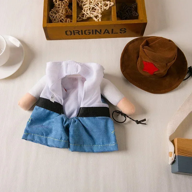 Pet Deadly Doll Dog Clothing Chucky Dog Cosplay Funny Party Costume Halloween Christmas Dog Clothes for Small Medium Large Dogs