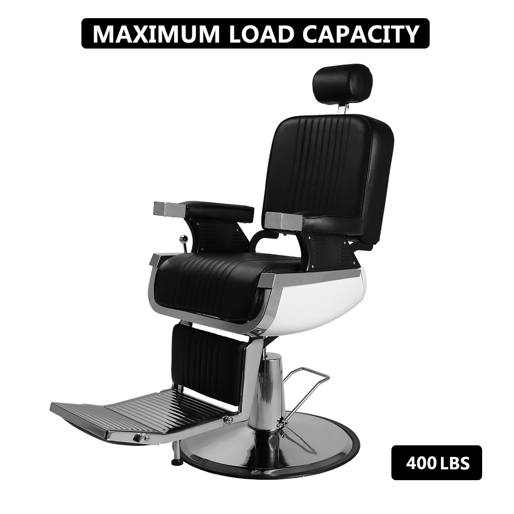 All Purpose Recline Hydraulic Barber Chair Heavy Duty Salon Spa Beauty Equipment Black