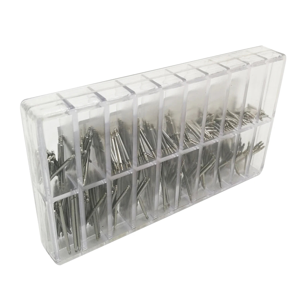 360pcs/set Strainless Steel Spring Bars Dia 1.5mm/1.8mm Length8mm - 25mm/6mm - 23mm Watchband Strap Belt Watch Repair Tools Pin