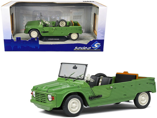 1970 Citroen Mehari MK.1 Vert Montana Green 1/18 Diecast Model Car by Solido-0