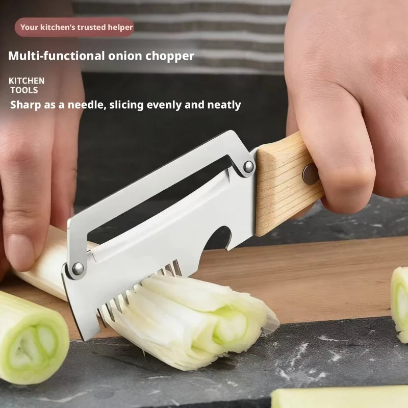2026 New Ergonomic Paring Knife with Wood Handle Stainless Steel Vegetable Peeler 2-in-1 Fruit & Potato Peeler for Kitchen
