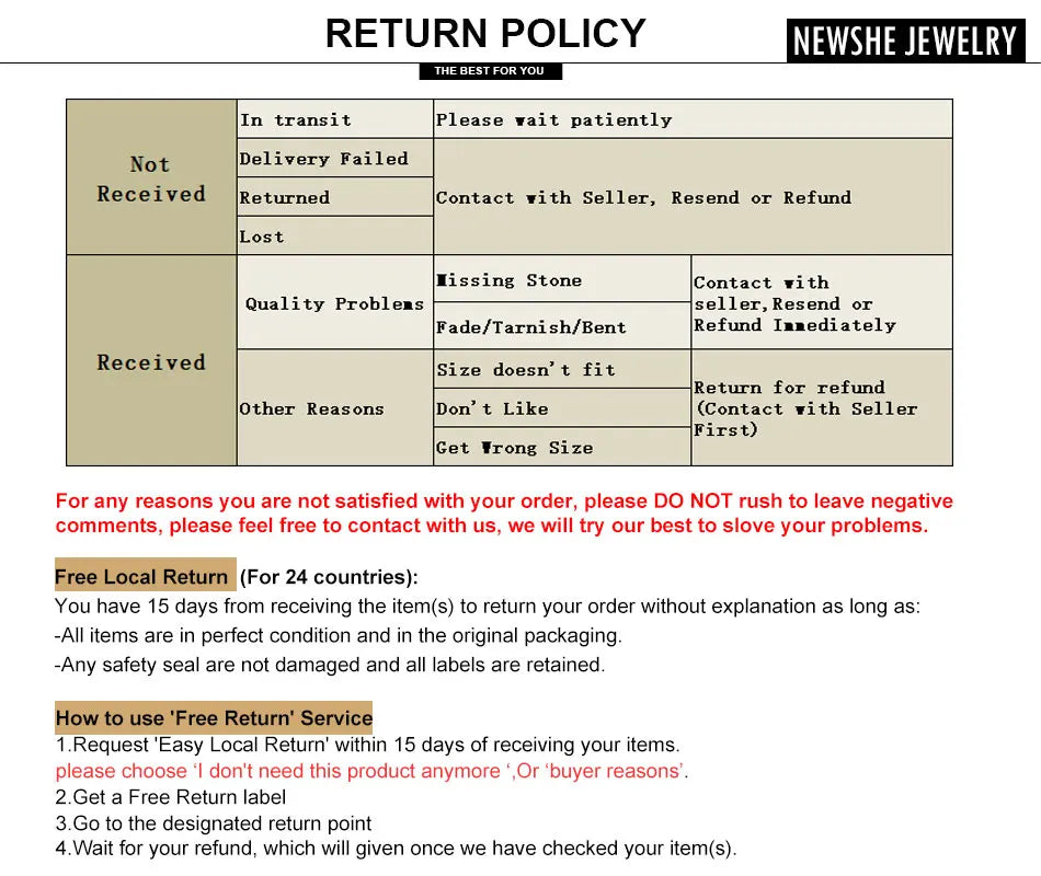 Newshe 2 Pcs Wedding Ring Set 925 Sterling Silver Solitaire Round CZ Engagement Rings for Women Luxury Jewelry