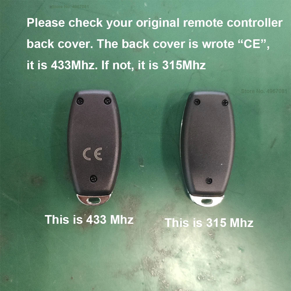 WAFU 433MHz Remote Controller WAFU 019 Door Lock Remote Control Key For WF-019 010 011 Invisible Door Lock WAFU Lock