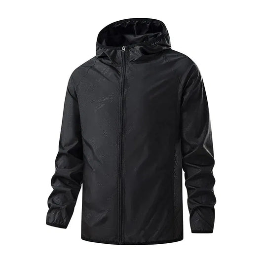 Color: Green, Size: XXL - LNGXO Men Women Hiking Jackets Waterproof Sun Protection Windbreaker Camping Climbing Outdoor Rain Coat Unisex Portable Clothes