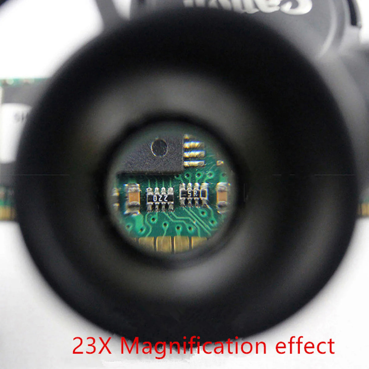 8X 15X 23X LED Magnifier Double Eye Glasses Head Eye Loupe Lens Jeweler Watch Repair Magnifier Glass Measurement Tools