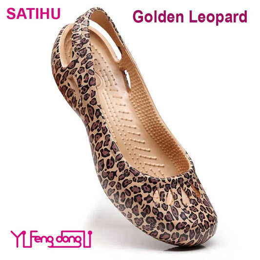 Color: Olivine, Shoe Size: 35, Ships From: CHINA - Self shipped Satihu Summer New Lightweight Anti Slip Hole Shoes  Clog For Women's Flat Bottom Sandals Nurse Outdoor Beach Jelly