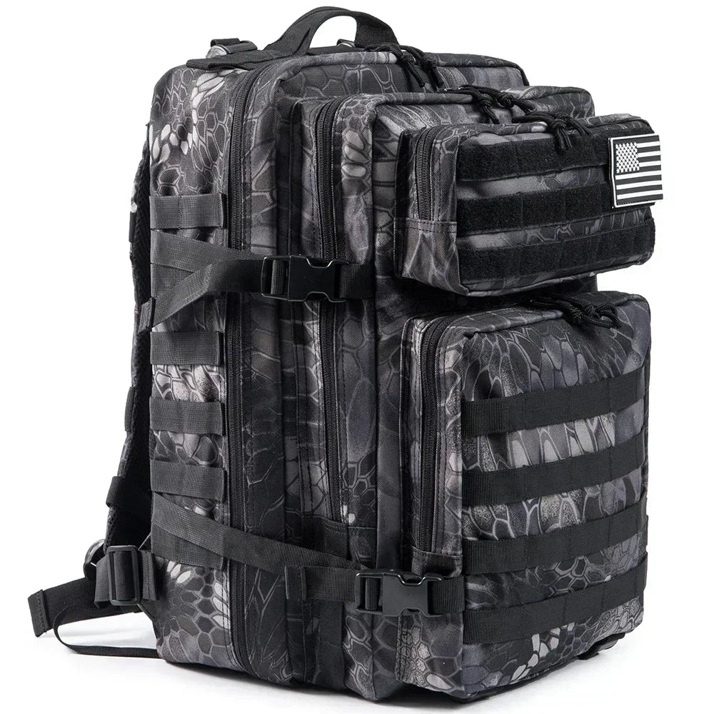 45L Hunting Large Capacity Outdoor Tactical Backpacks for Men/Women 3 Days Gym Hiking Ba For Trekking Camping Daypack Back Pack