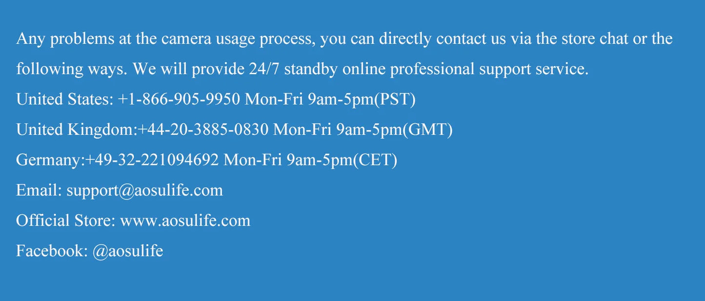 AOSU 5MP WiFi Camera Outdoor 360° View PTZ Smart Security Camera Auto Tracking 2-way Audio Wireless CCTV Camera Support Alex