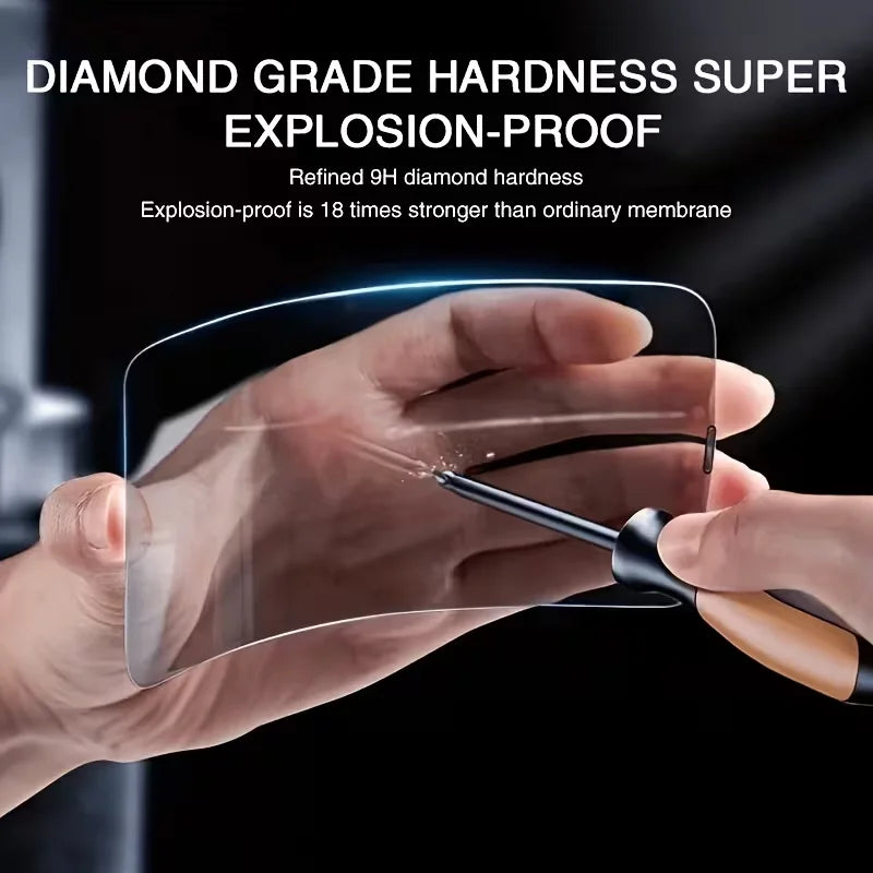 5pcs Tempered Glass Privacy Screen Protector for iPhone 18 17 16 15 Pro Max Plus 18 Fold 16e 14 13 Pro Plus 12 Mini 11 XR X XS Max 7 8 SE Full Coverage Anti-Spy Glossy Shield, HD Clarity, 9H Hardness, Easy Installation