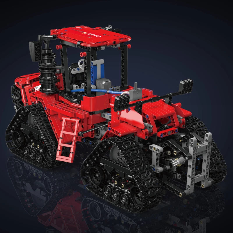 Mould King 18020 Technical Car Building Block  MOC-35270 Pneumatic Crawler Tractor Model Assembly Truck Brick Toys Kids Gifts
