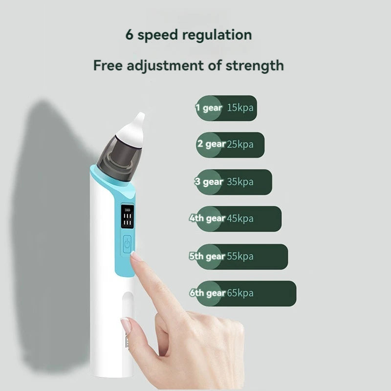 2025 New Pattern Baby Electric Nasal Aspirator for Newborn Charging Version Suction Tool to Prevent Nasal Congestion