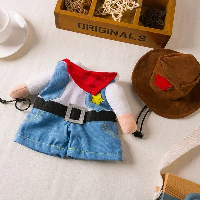 Pet Deadly Doll Dog Clothing Chucky Dog Cosplay Funny Party Costume Halloween Christmas Dog Clothes for Small Medium Large Dogs