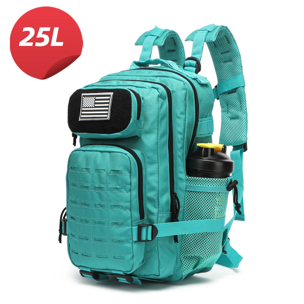 50L Waterproof Outdoor Tactical Rucksack Backpack for Trekking, Fishing,  Hunting , GYM Approved as a Carry-On Up to 17'' Laptop