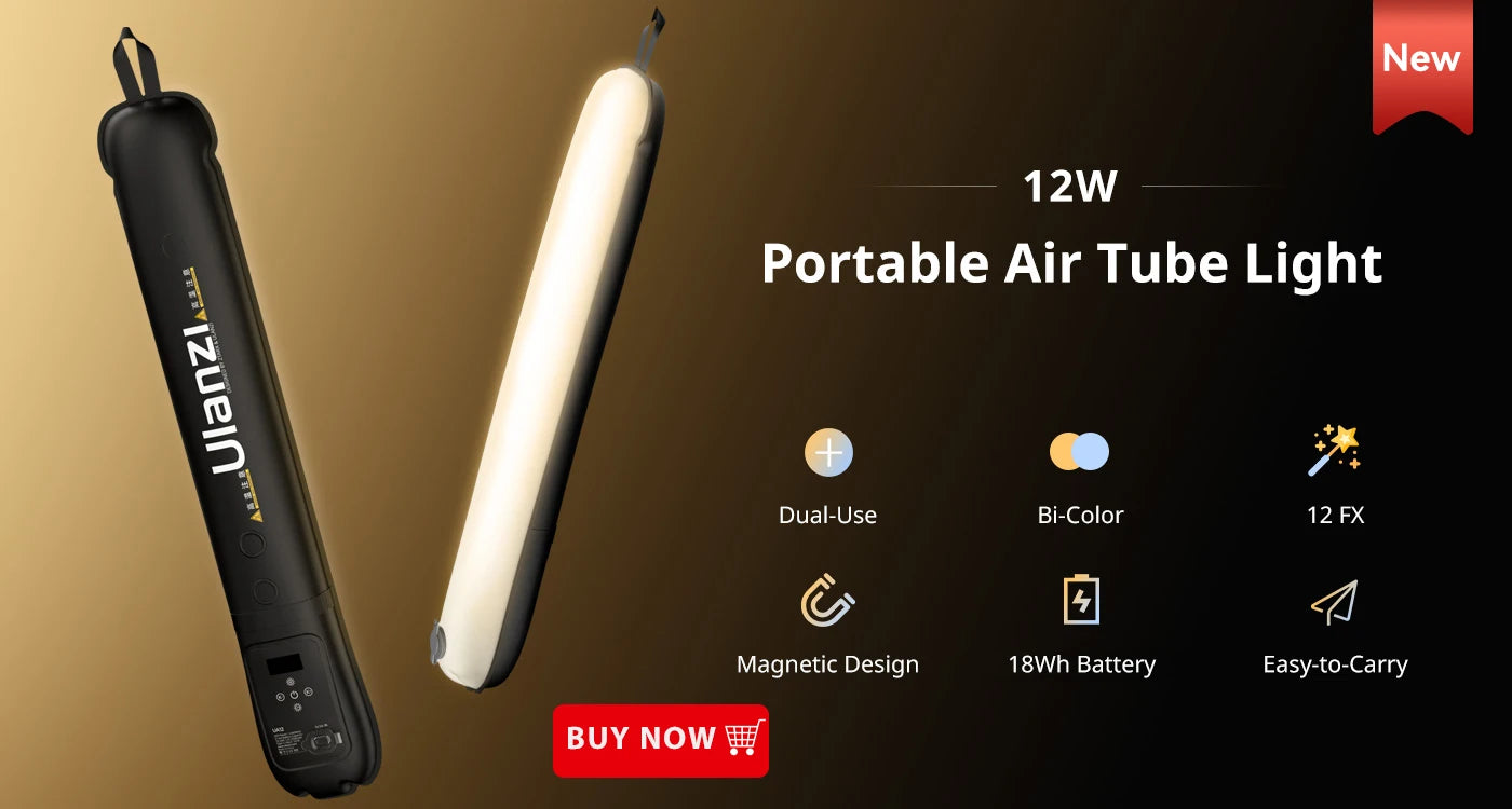 Ulanzi PK-06 Quick Release Expansion Adapter for DJI Osmo Pocket 3 Light Tripod Mount with Cold Shoe 1/4" Screw Accessories Kit