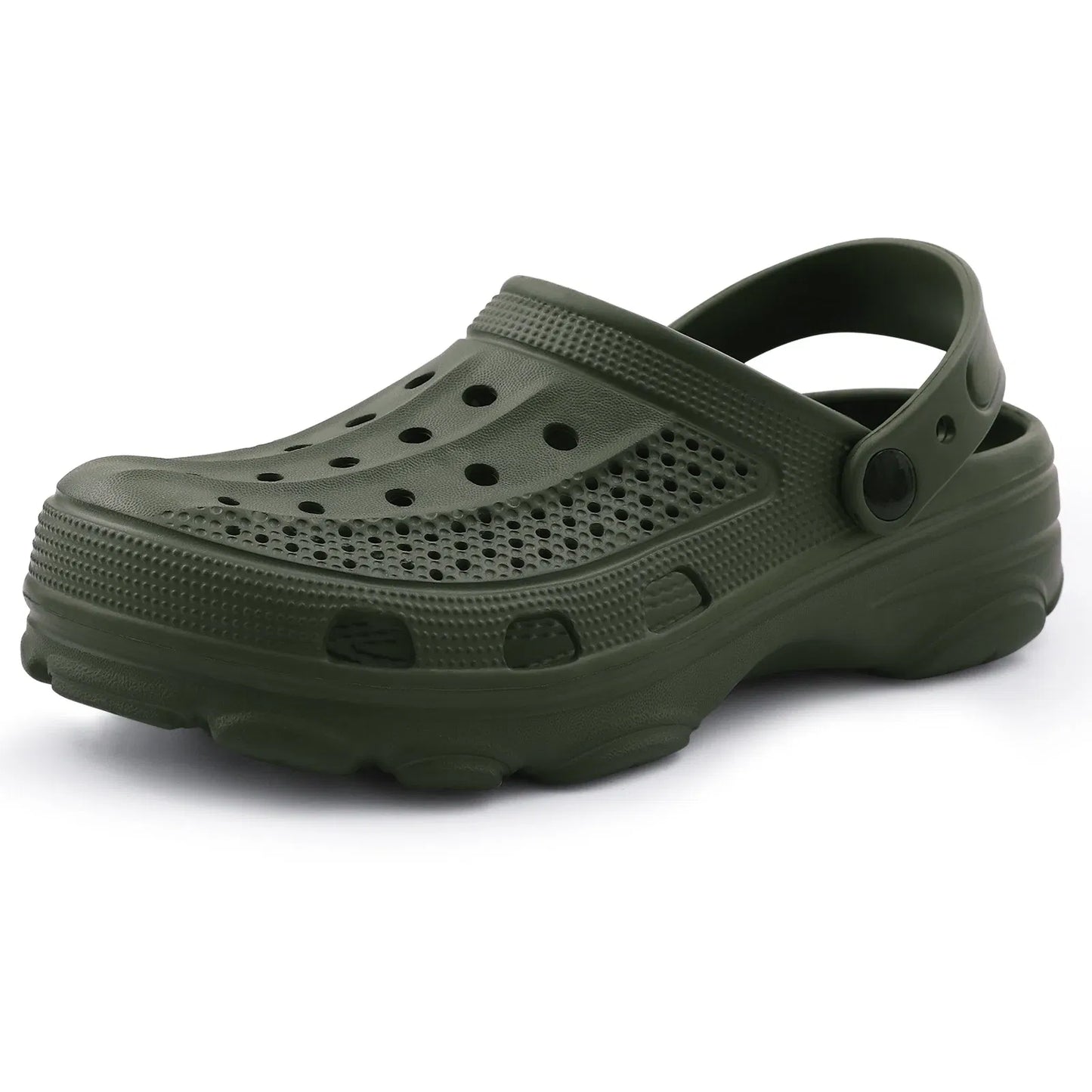 Color: Clear, Shoe Size: 40 - Smile Pop Casual Men Clogs Slippers Band Summer Slippers Outdoor Non-slip Beach Cozy Men Shoes Soft EVA Home Breathable Slippers