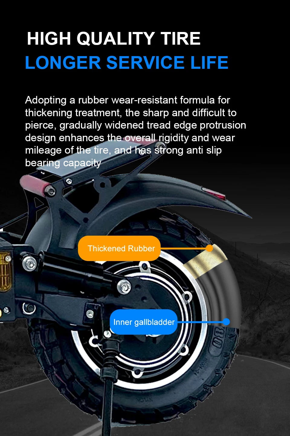 1600W Dual Motor Adult Off-Road Electric Scooter 48V Battery 60KM Range 150kg Max Load 3-7 Day Delivery EU USA Stock