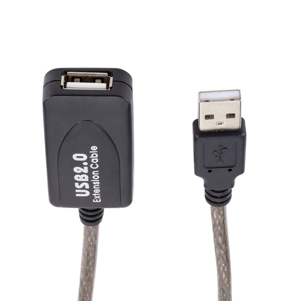5/10/15/20m USB 2.0 Extension Cable High Speed Male To Female Active Repeater Wireless Network Card Extension Cord USB Adapter