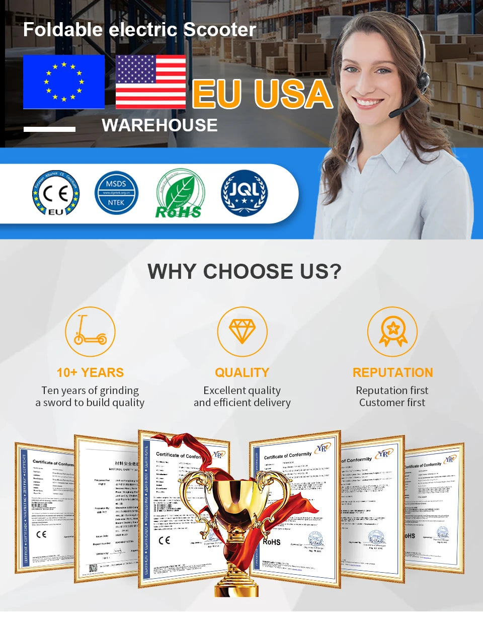 1600W Dual Motor Adult Off-Road Electric Scooter 48V Battery 60KM Range 150kg Max Load 3-7 Day Delivery EU USA Stock