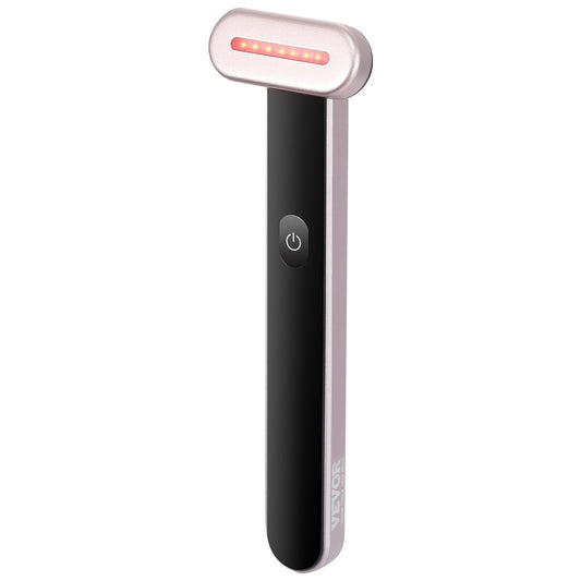Red Light Therapy Wand for Face, 7-Color LED Facial Wand Red Light Therapy Device with Heatig Therapy| Microcurrent Vibrating Massage, Portable LED Beauty Wand for Face, Neck - American Smart