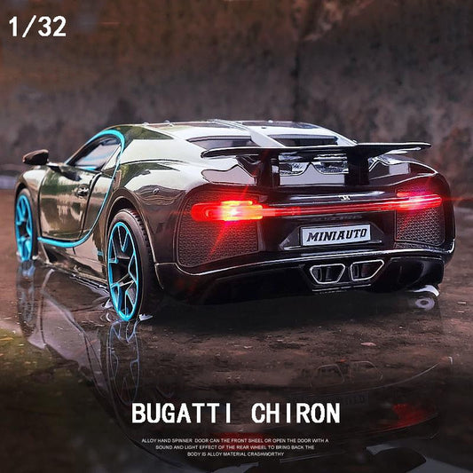 1:32 Toy Car Bugatti Chiron Metal Toy Alloy Car Diecasts & Toy Vehicles Car Model Miniature Boy Model Car Toys For Children