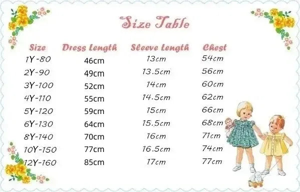 Kid Size: 4T - 0-12Y Baby Girl Summer Flower Embroidery Pink Turkish Vintage Ball Gown Princess Dress for Easter Eid Birthday Party