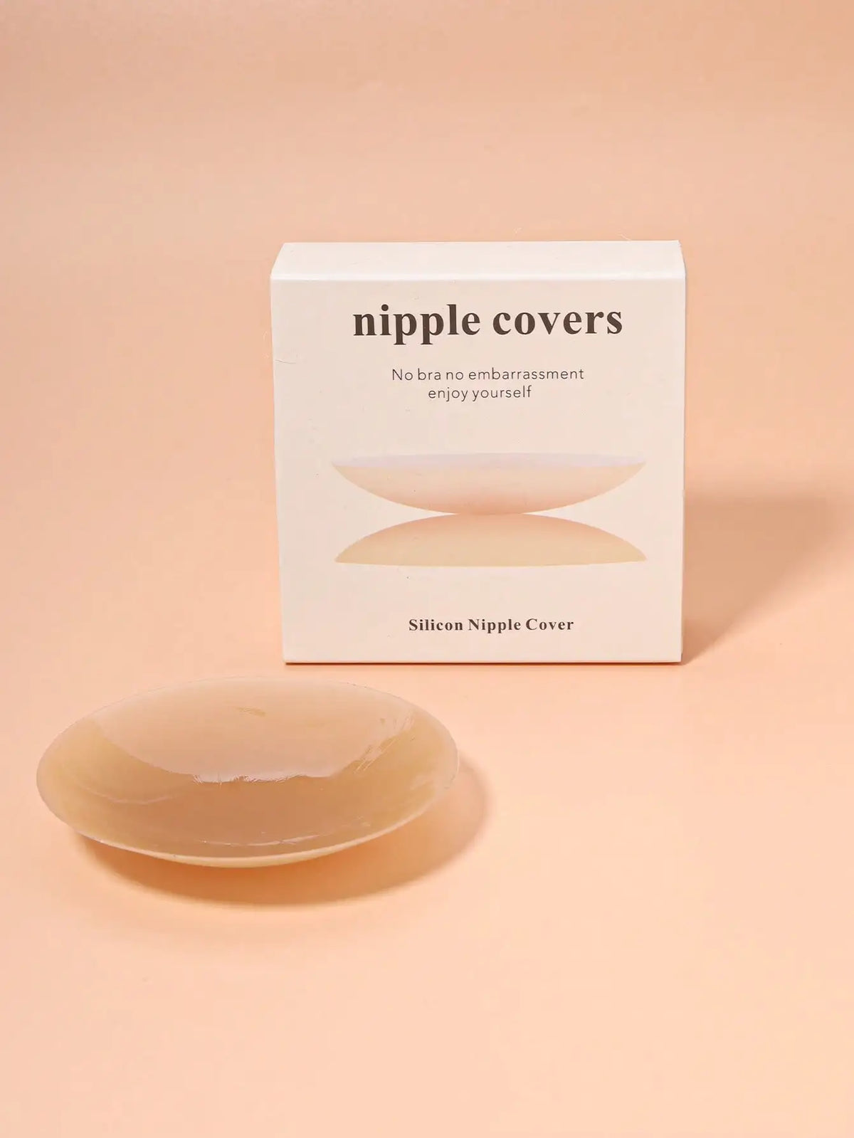 2/4pcs Ultra-Thin Reusable Nipple Covers With Gift Box, Portable Invisible Adhesive Breast Petals, Anti-Nipple Protrusion Pads, Lingerie Accessories, Suitable For Wedding