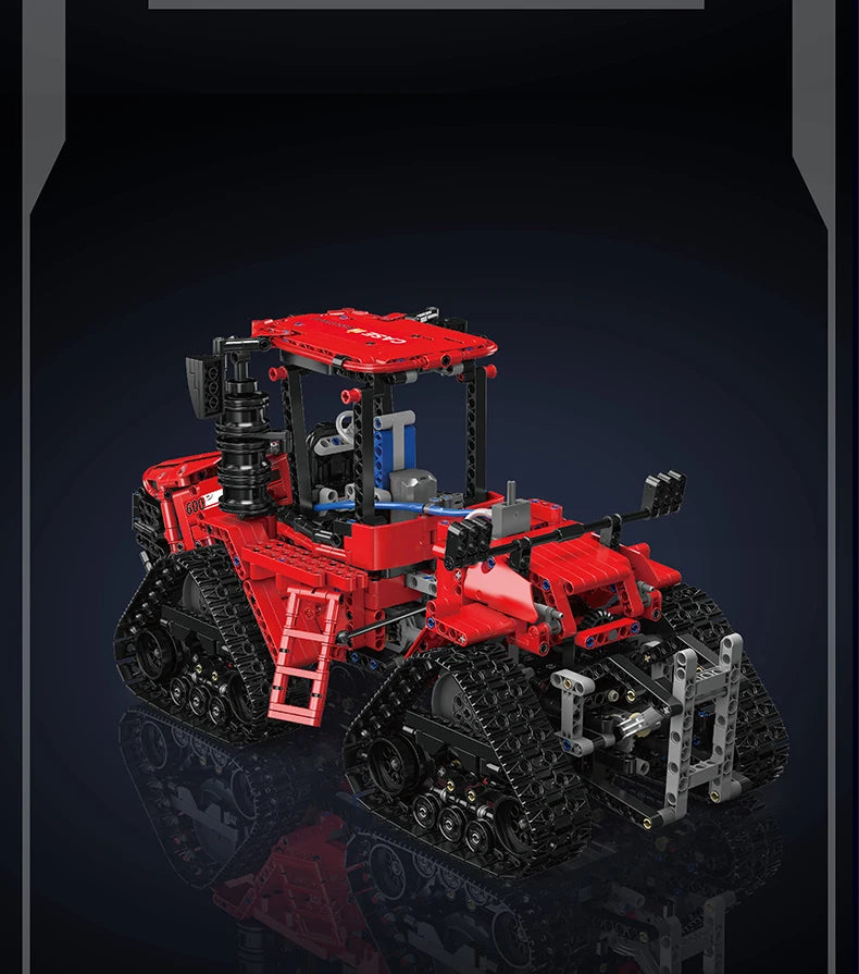 Mould King 18020 Technical Car Building Block  MOC-35270 Pneumatic Crawler Tractor Model Assembly Truck Brick Toys Kids Gifts